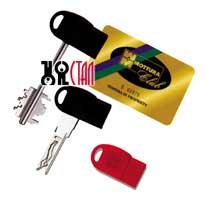 Ключи, электронные ключи MMCODE, и карточка владельца