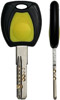 Ключ цилиндра Rivale S3D-G желтый