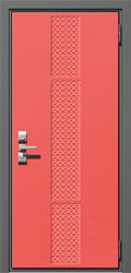 декоративные панели для металлических дверей СТАЛ ромбы рис 04
