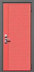 декоративные панели для металлических дверей СТАЛ ромбы рис 07
