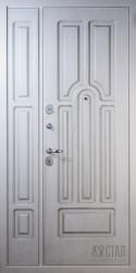 Дверь двустворчатая с фрезерованными панелями Фибропараллель