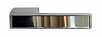 Ручка Inset, вариант №13Ручка Inset, вариант №10, с зеркальной вставкой цвет серебро