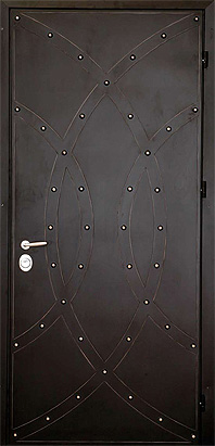 Дверь с отделкой Клаб 3