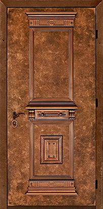 Дверь с отделкой Опус 1 без стекла