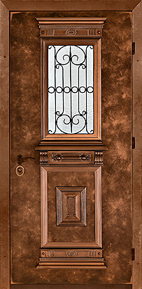 дверь с эксклюзивной отделкой Авандор Опус