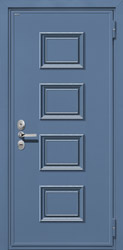декоративная отделка для металлических дверей СТАЛ frame рис 07