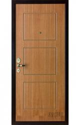 Дверь с декоративной фрезерованной МДФ-панелью