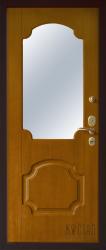 Дверь с панелью Фибропараллель с зеркалом