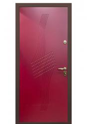 Дверь с панелью Фэнтези из крашенной МДФ