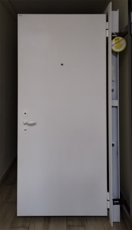 дверь Стал-45М - внутренняя сторона