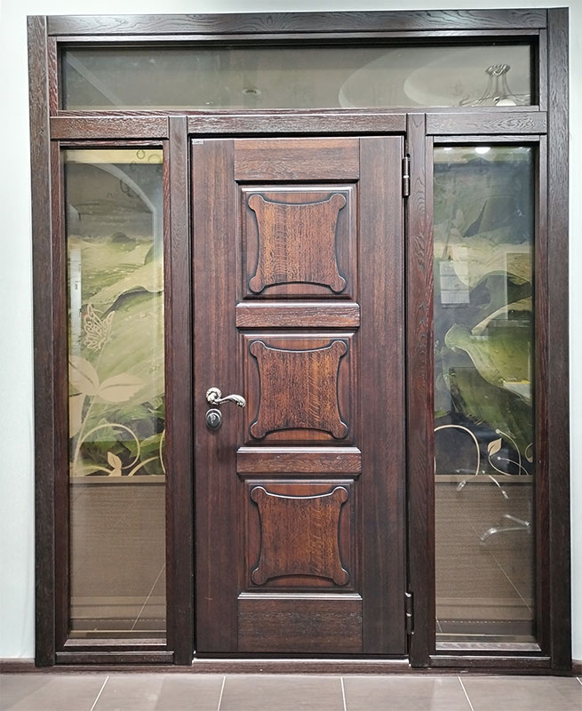 дверь Стал-65 - внешняя  сторона