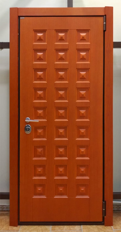 дверь Стал-100 - внешняя  сторона